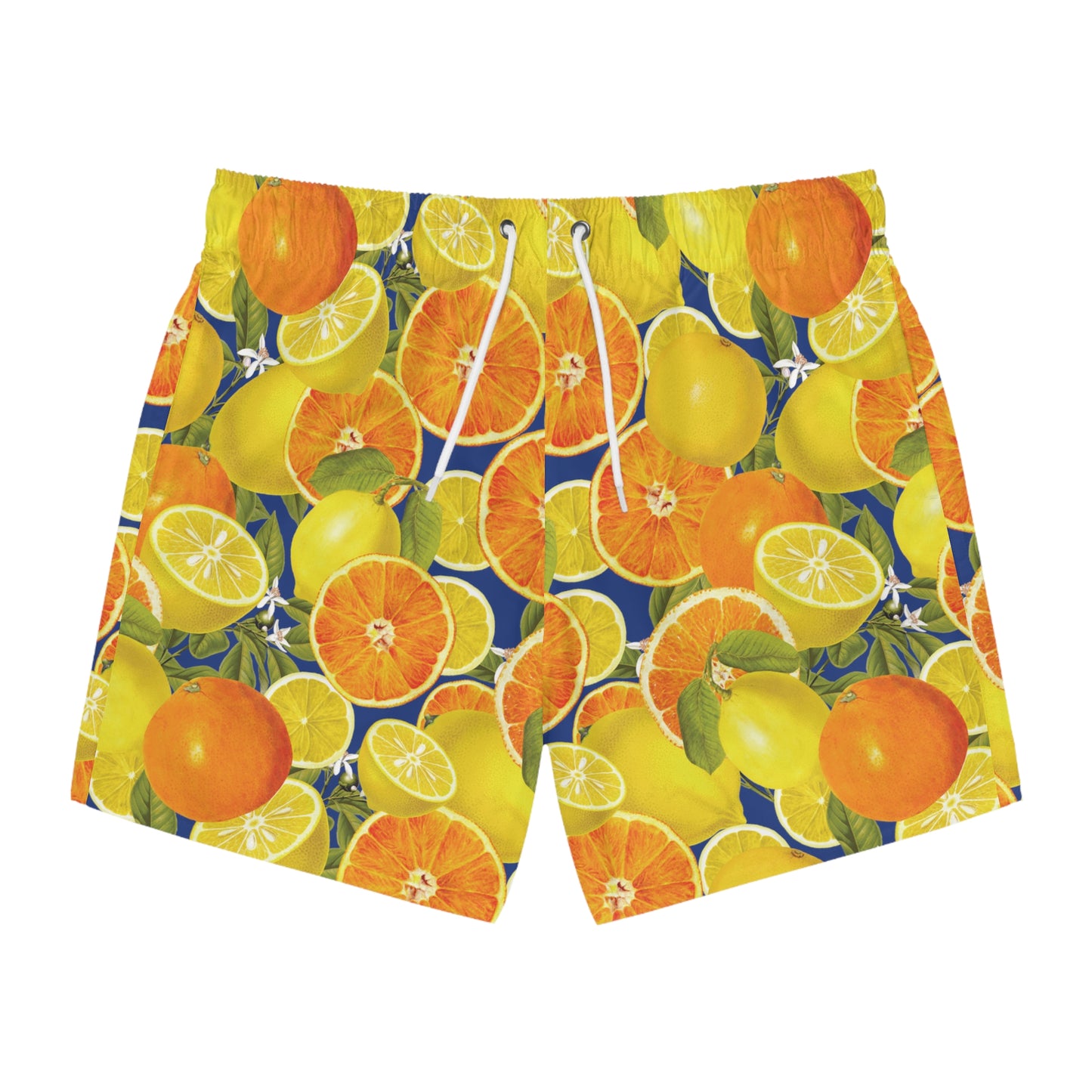 Summer Citrus - Dark Blue 0c3f8b - Swim Trunks