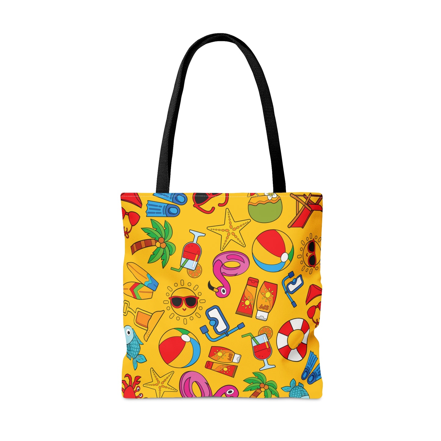 Summer Vibes - Gold Color ffcc00 - Tote Bag