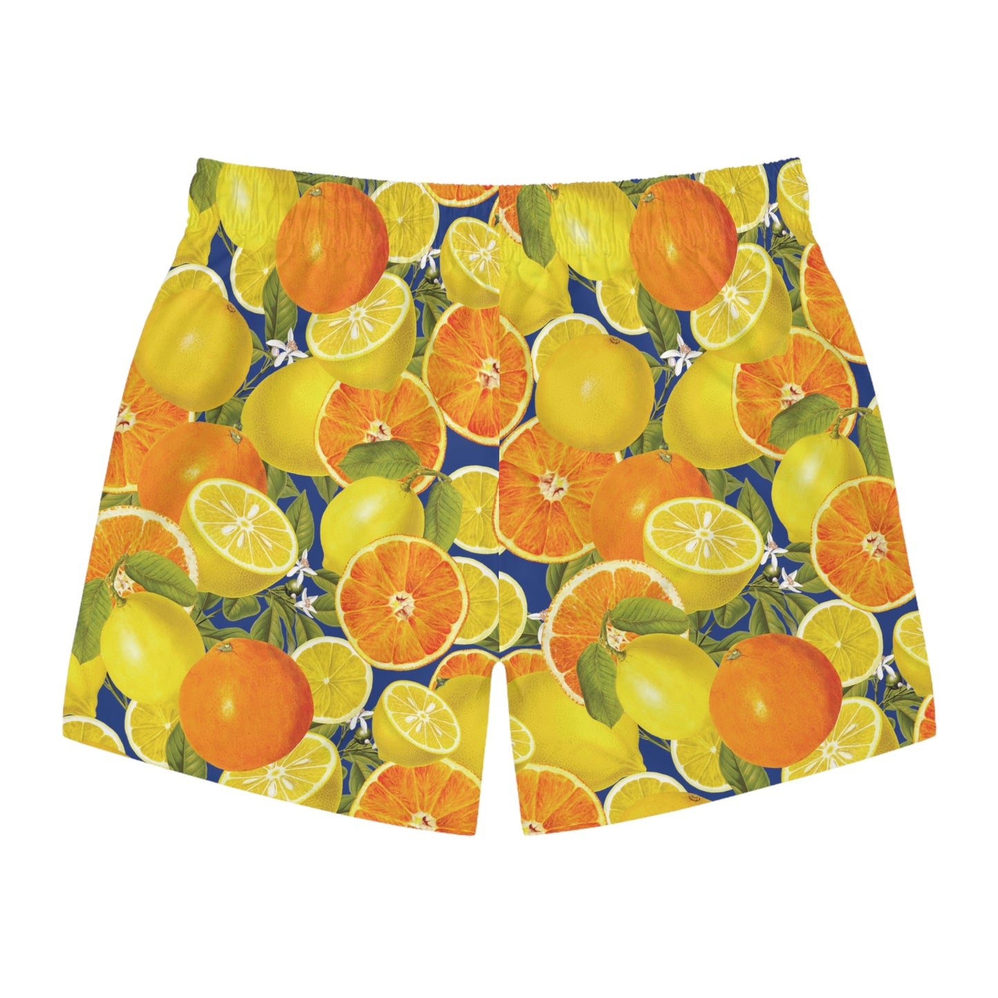 Summer Citrus - Dark Blue 0c3f8b - Swim Trunks