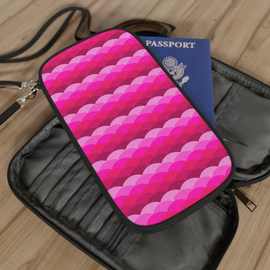 Variations on a Pink Rose - Sunrise - Passport Wallet