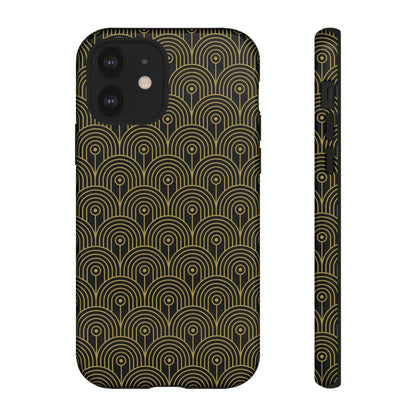 Art Deco 10 - Black 000000 - Tough Cases