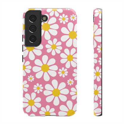 Daisies - Baby Doll Pink F88CAE- Tough Cases