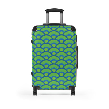 Green and Blue Sunrise - Suitcases