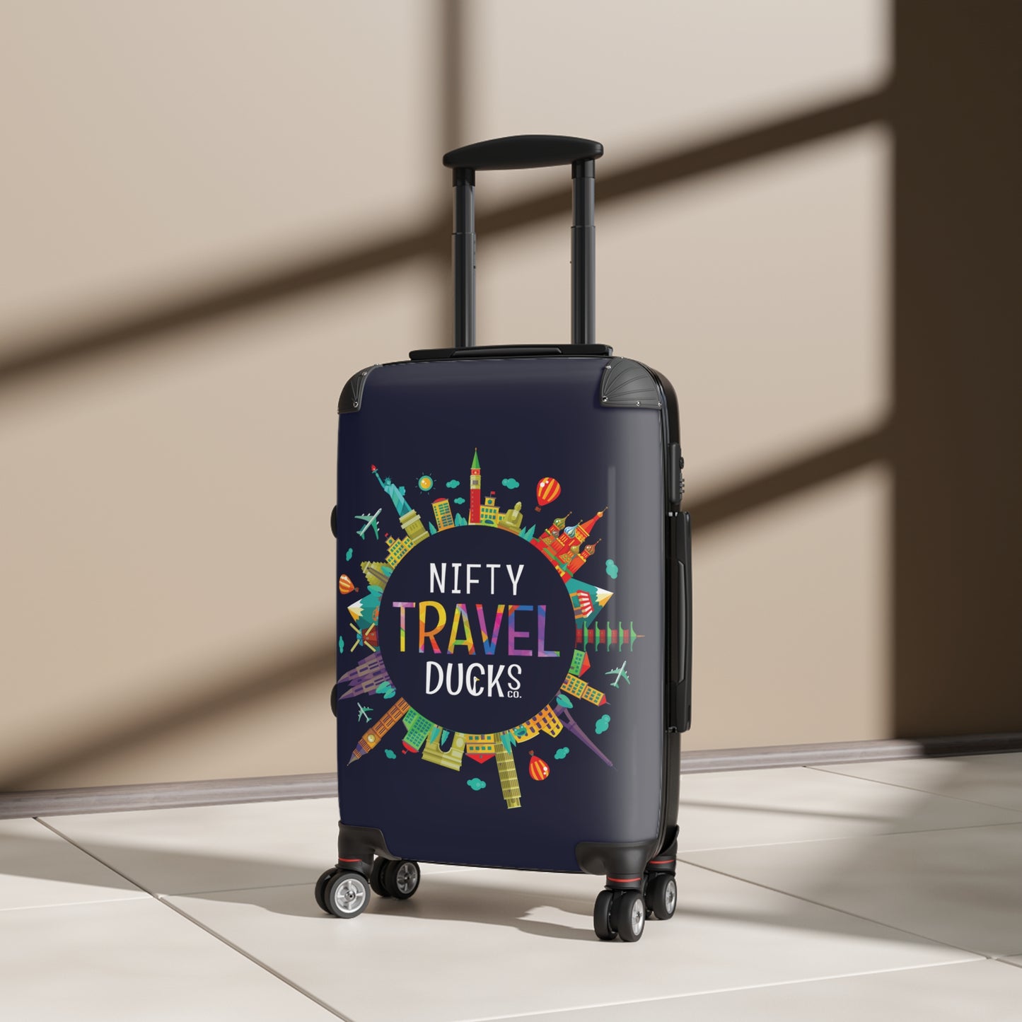 Nifty Ducks Co + Travel - Suitcase