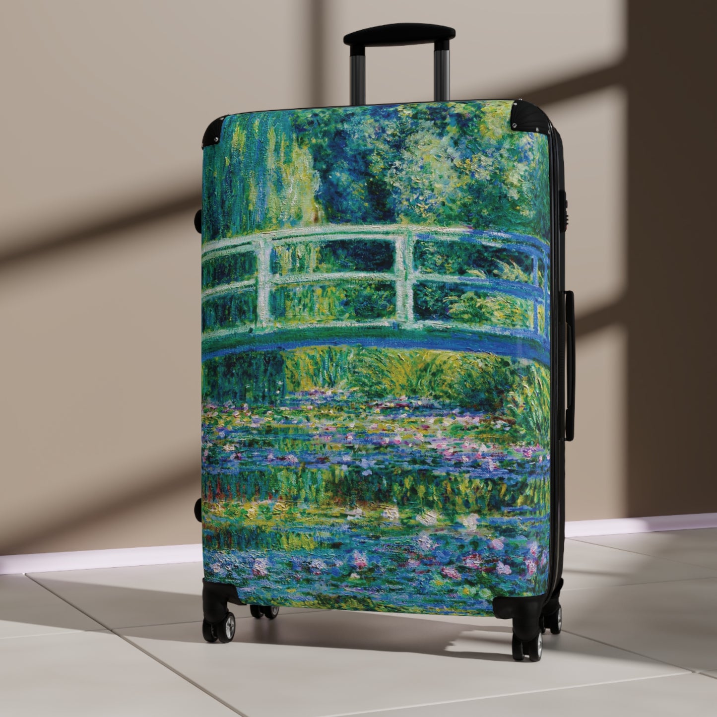 Water lilies and Japanese bridge - Claude Monet - 1899 - Suitcase