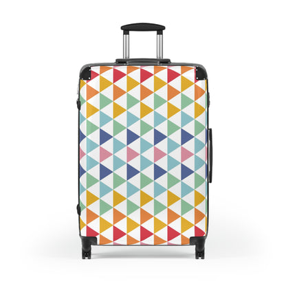 Colorful Triangles - Suitcase