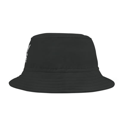 Nifty Ducks Co -  Logo - Black 000000 - Bucket Hat (AOP)