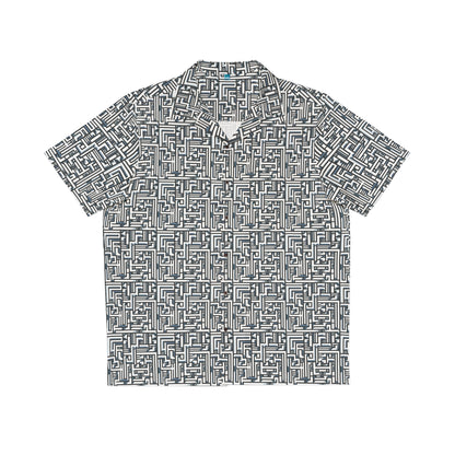 Futuristic Pattern - Men's Hawaiian Shirt