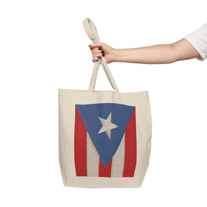 Celebrate Puerto Rico - Canvas Shopping Tote