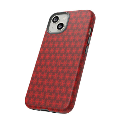 Red V Star Pattern - Tough Cases