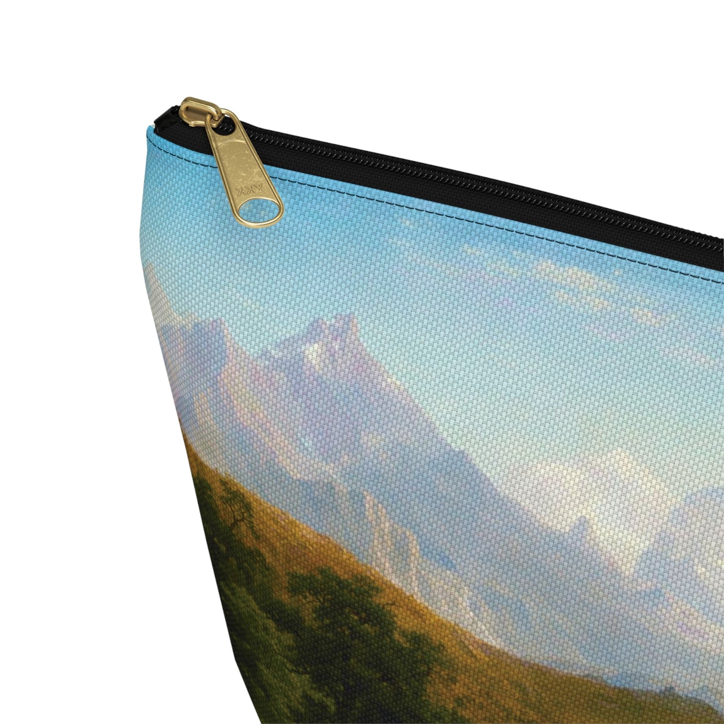 Albert Bierstadt - The Rocky Mountains - Lander's Peak - Accessory Pouch w T-bottom