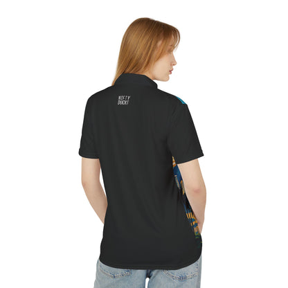 Honolulu - Black - Unisex Polo Shirt