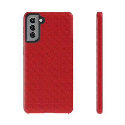 Vibrant Kaleidoscope - Red - Scarlet - Tough Cases