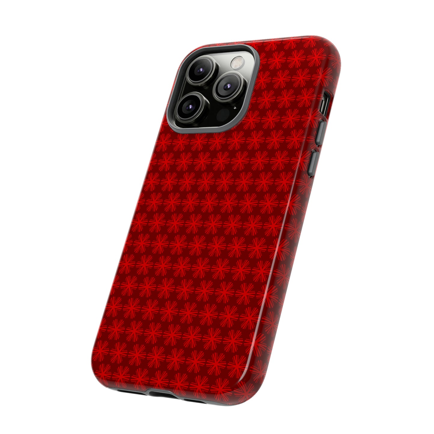 Red V Star Pattern - Tough Cases