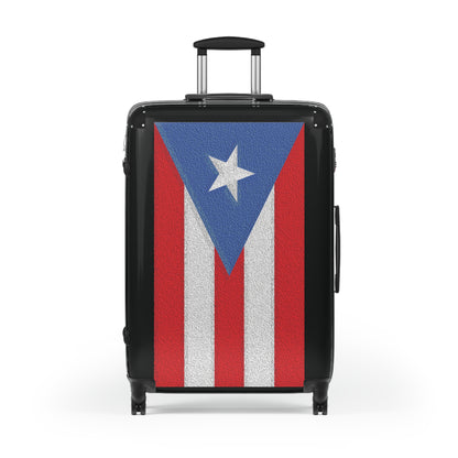 Celebrate Puerto Rico - Black - Suitcases