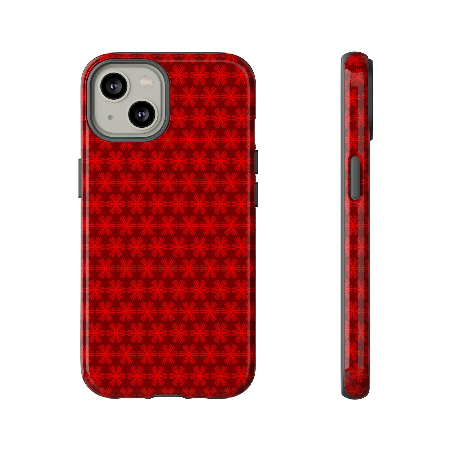 Red V Star Pattern - Tough Cases