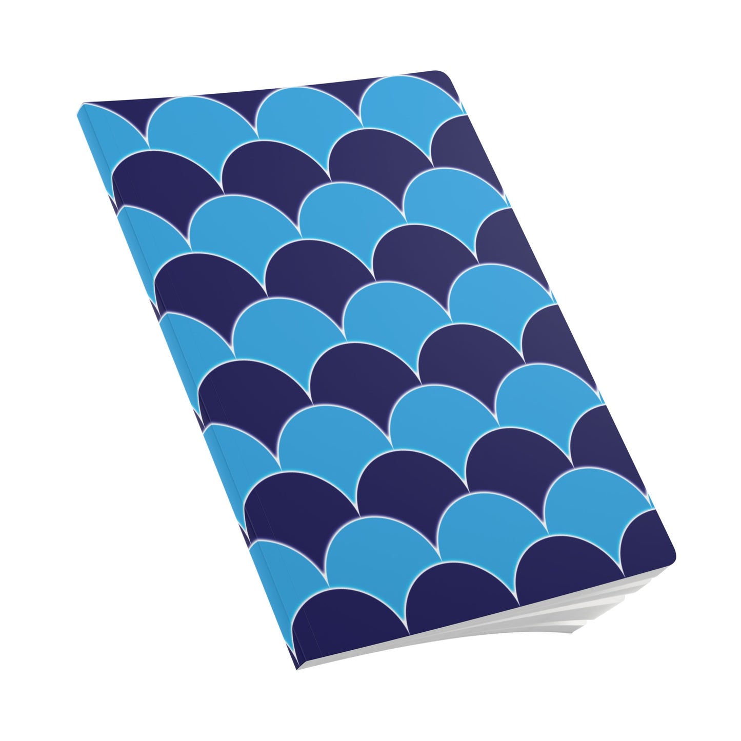 Blue Fans - Softcover Journal