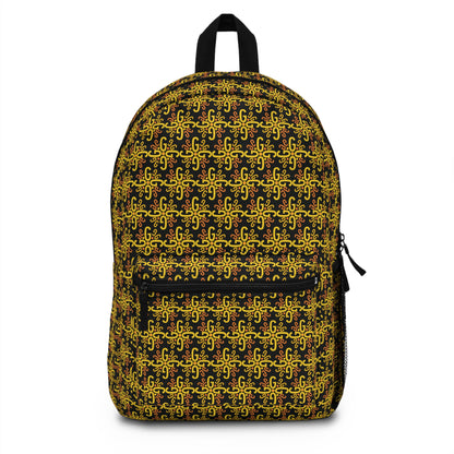 Letter Art - G - Black 000000 - Backpack