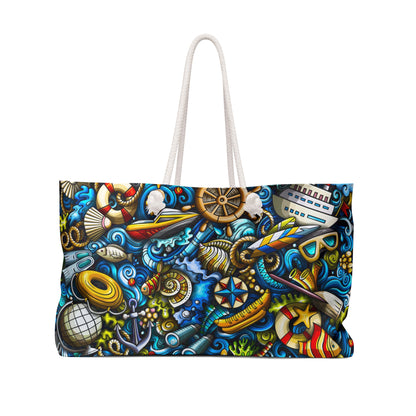 Nautical Doodles - Weekender Bag