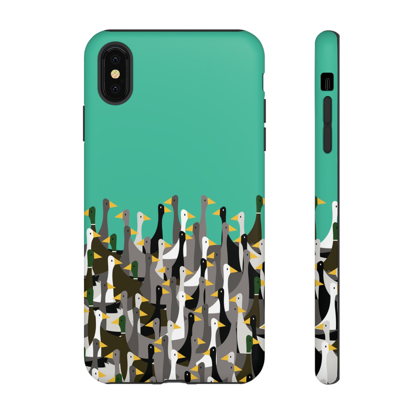 That is a LOT of ducks -Turquoise 12d3ad - Tough Cases
