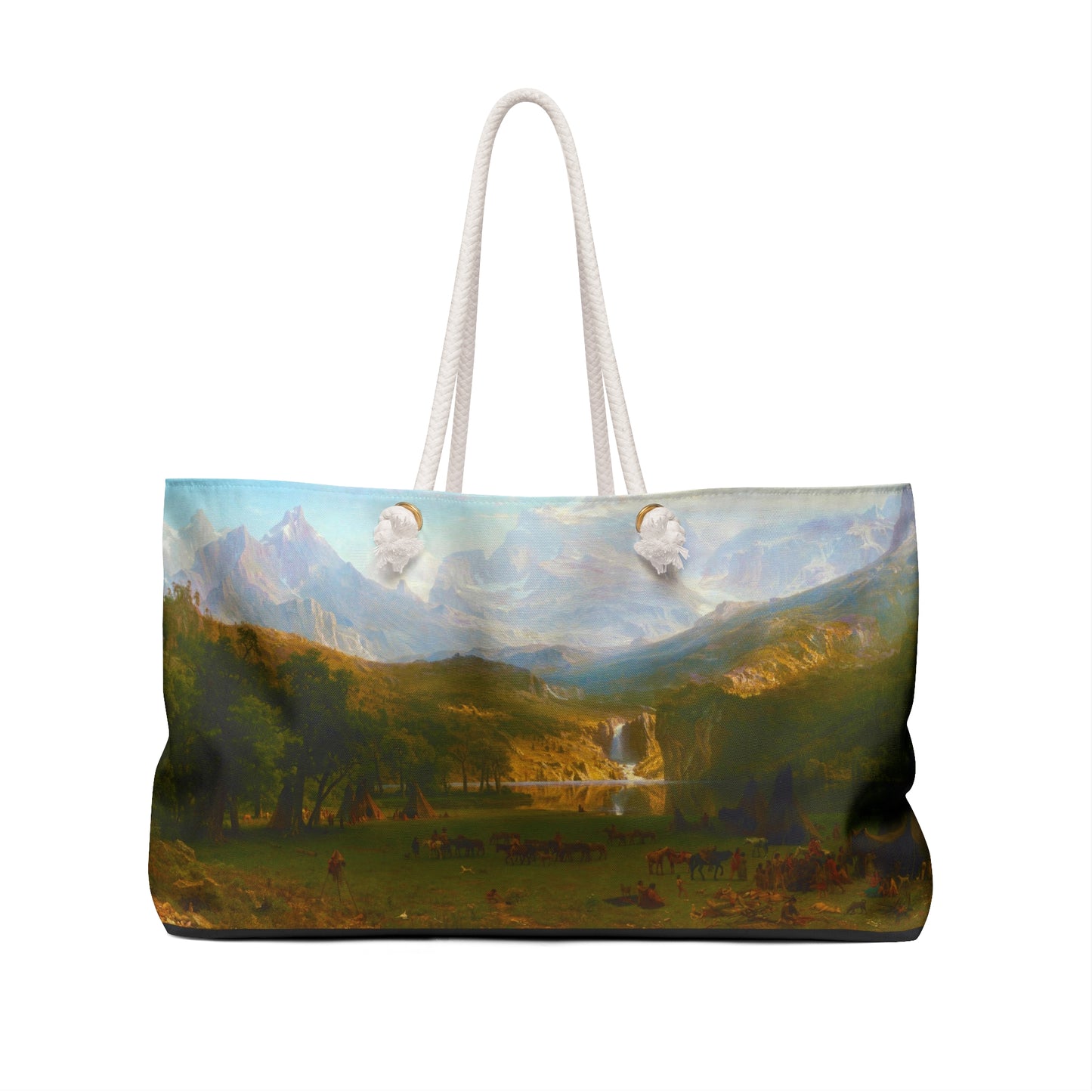 Albert Bierstadt - The Rocky Mountains - Lander's Peak - Weekender Bag