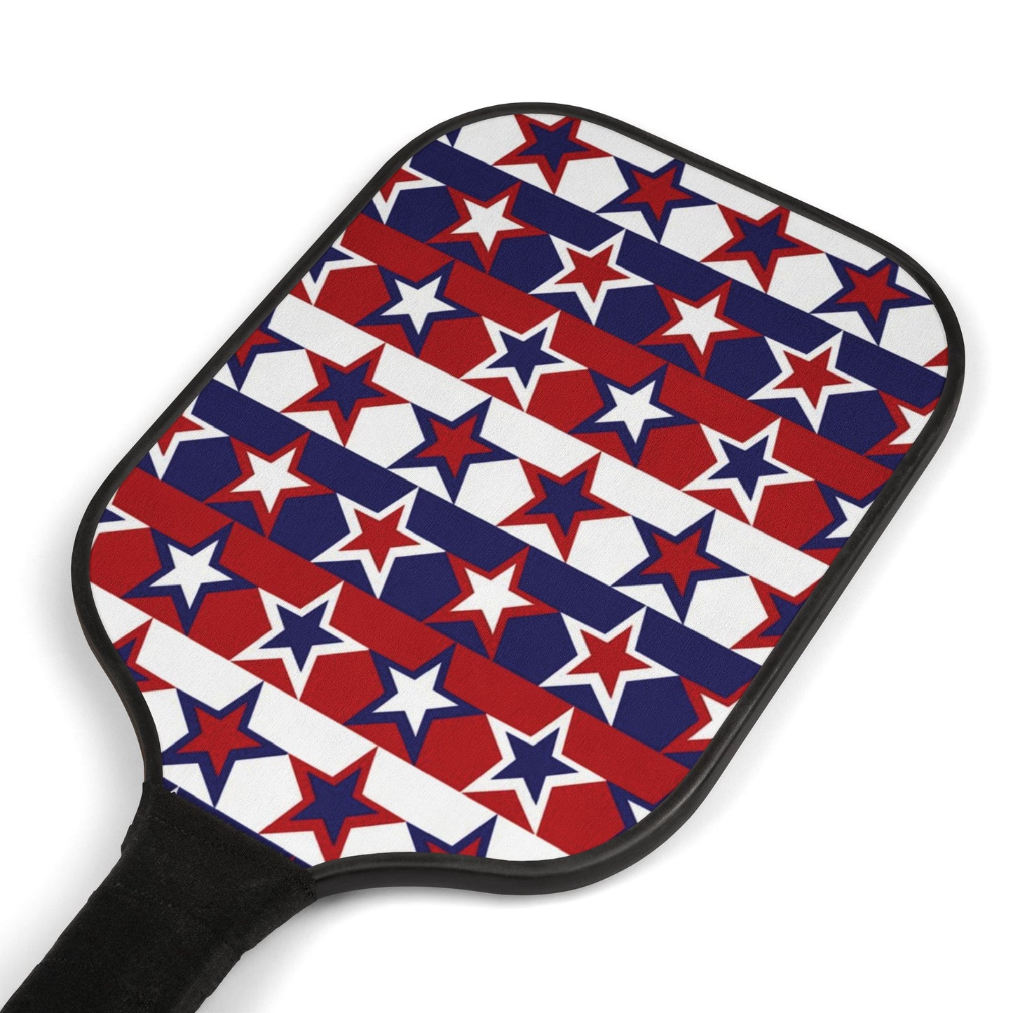 Red White and Blue Stars - Stripes - Pickleball Kit