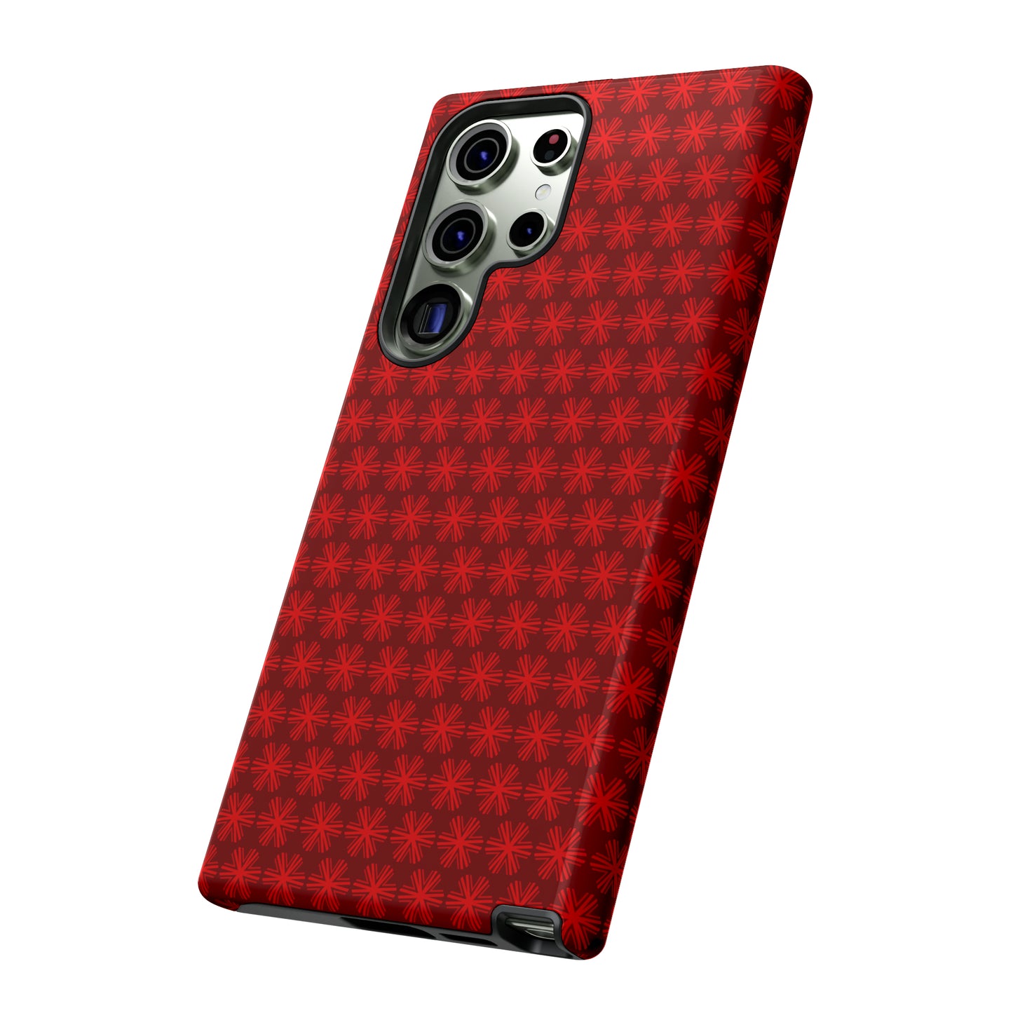 Red V Star Pattern - Tough Cases