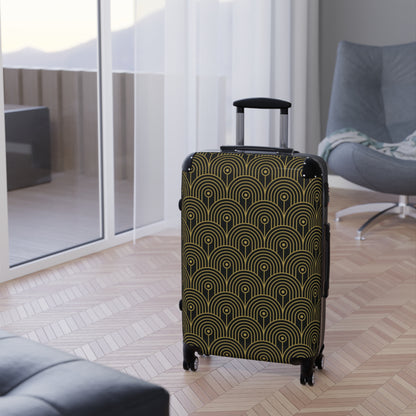 Art Deco 10 - Black 000000 - Suitcase