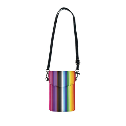 Rainbow Stripes - Pride - Small Cell Phone Wallet
