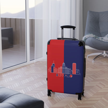 Buffalo - Red White and Blue City series - Suitcase