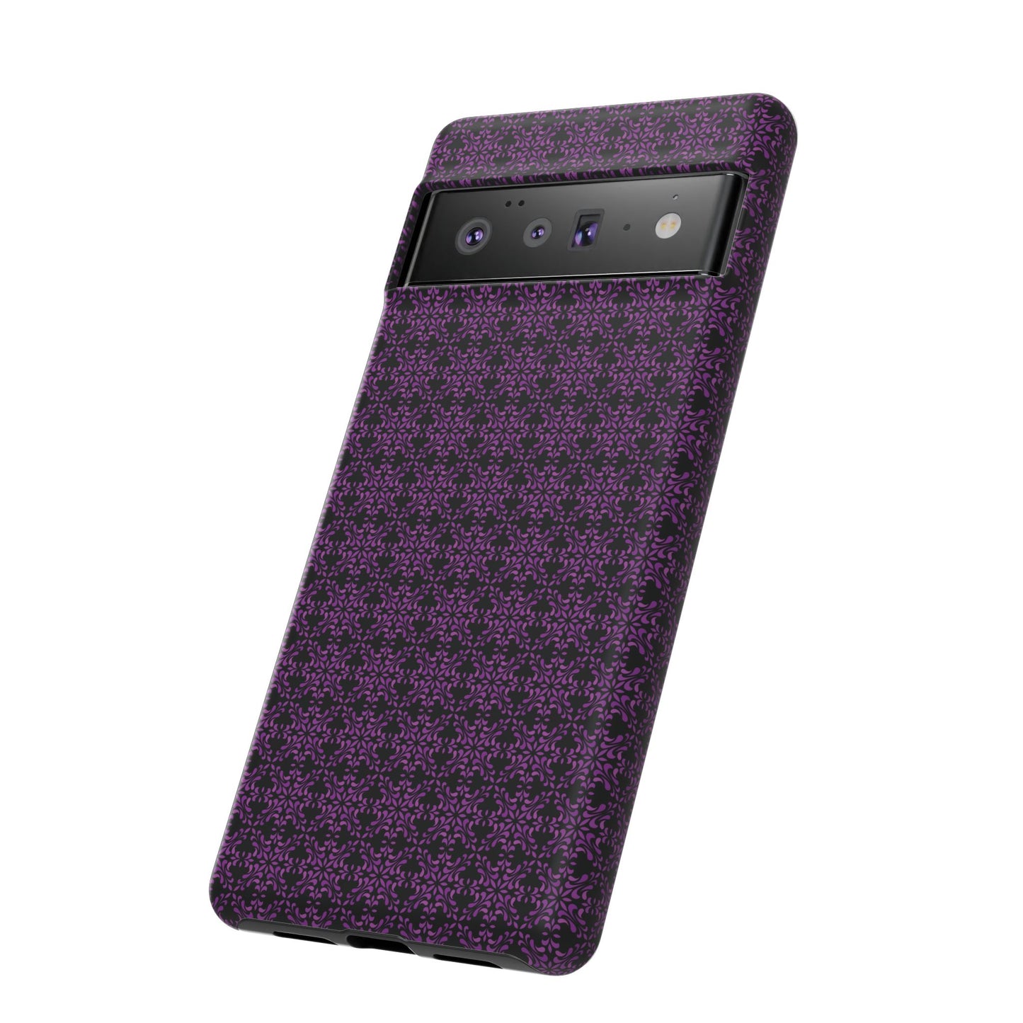 Vibrant Kaleidoscope - Purple - Black - Tough Cases