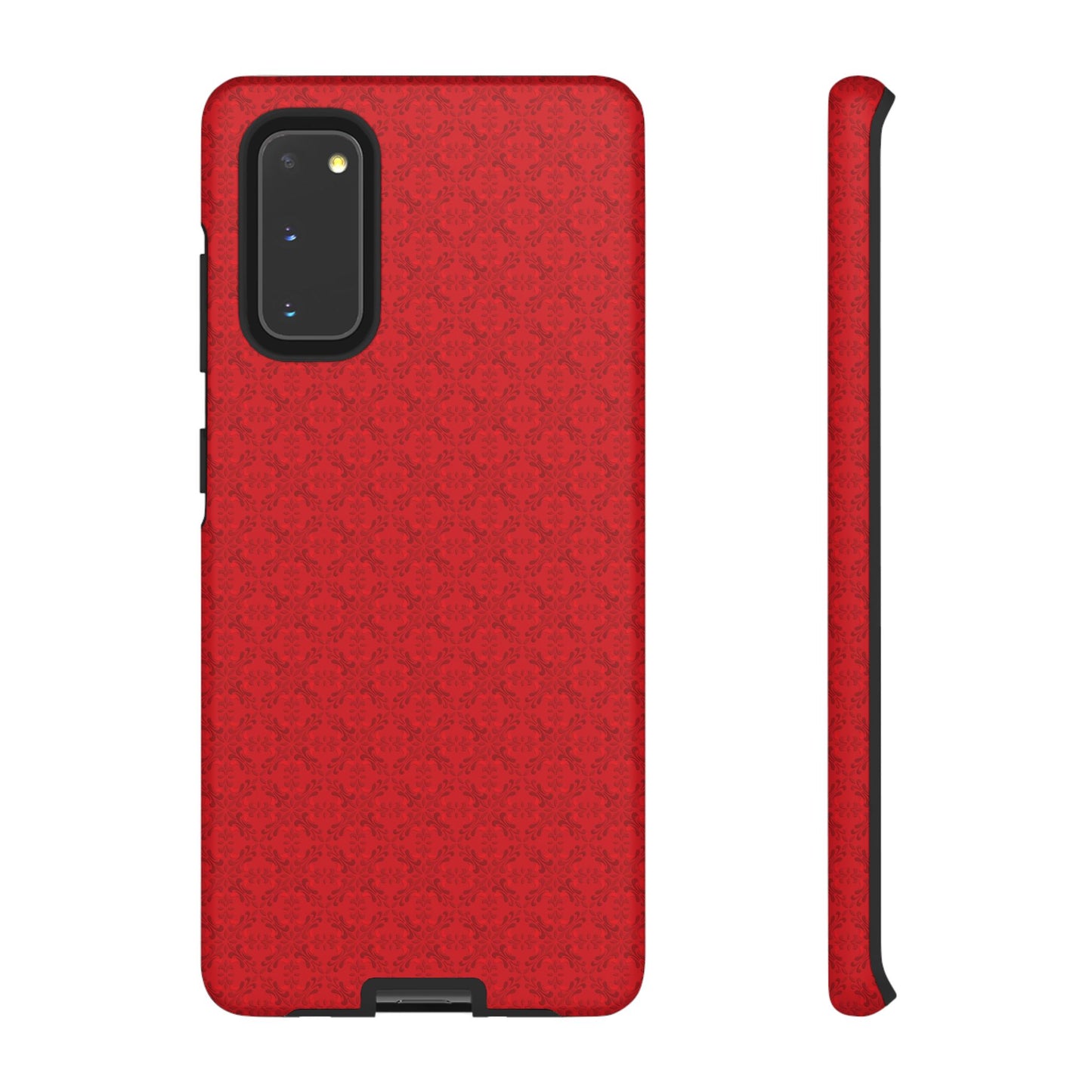 Vibrant Kaleidoscope - Red - Scarlet - Tough Cases