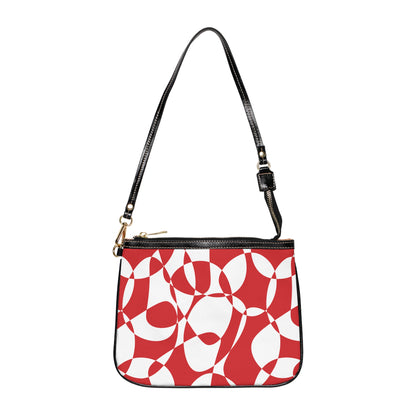 Scarlet Symphony - White - Small Shoulder Bag