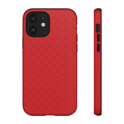 Vibrant Kaleidoscope - Red - Scarlet - Tough Cases