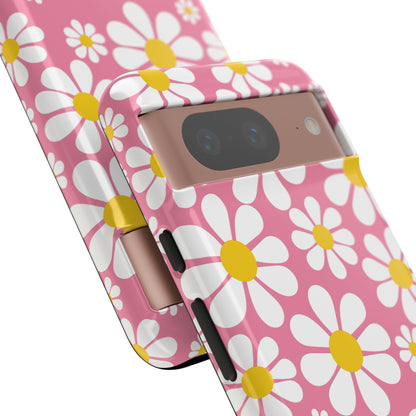 Daisies - Baby Doll Pink F88CAE- Tough Cases