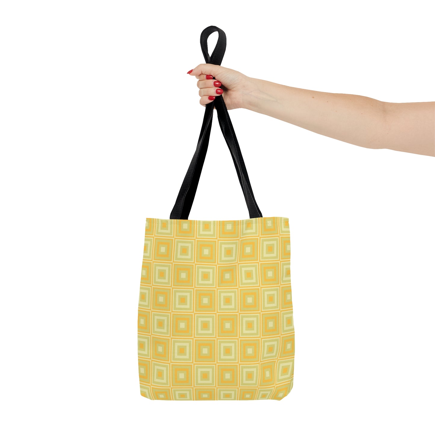 Maize - Medium Champagne Squares - Tote Bag