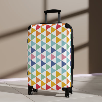 Colorful Triangles - Suitcase