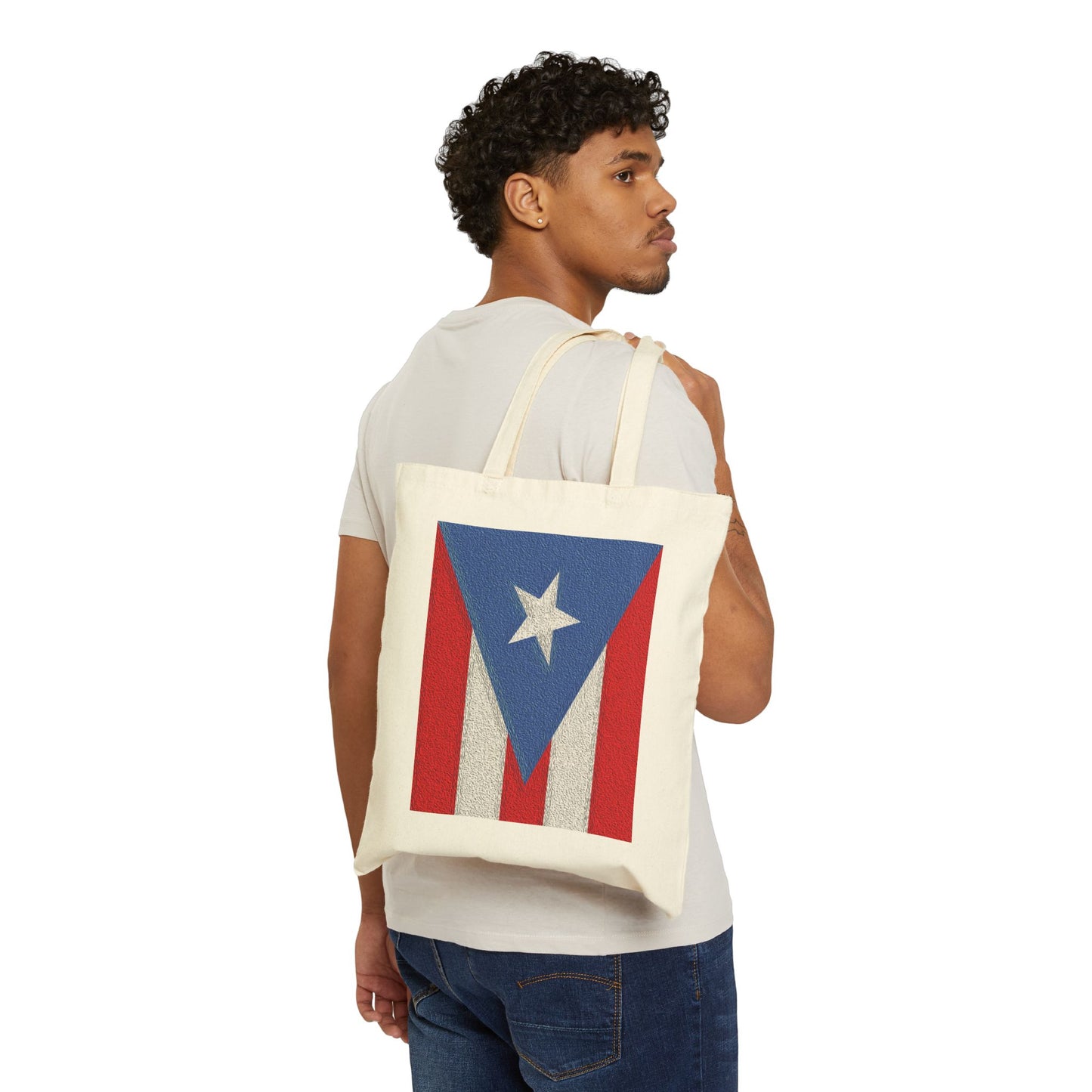 Celebrate Puerto Rico - Cotton Canvas Tote Bag