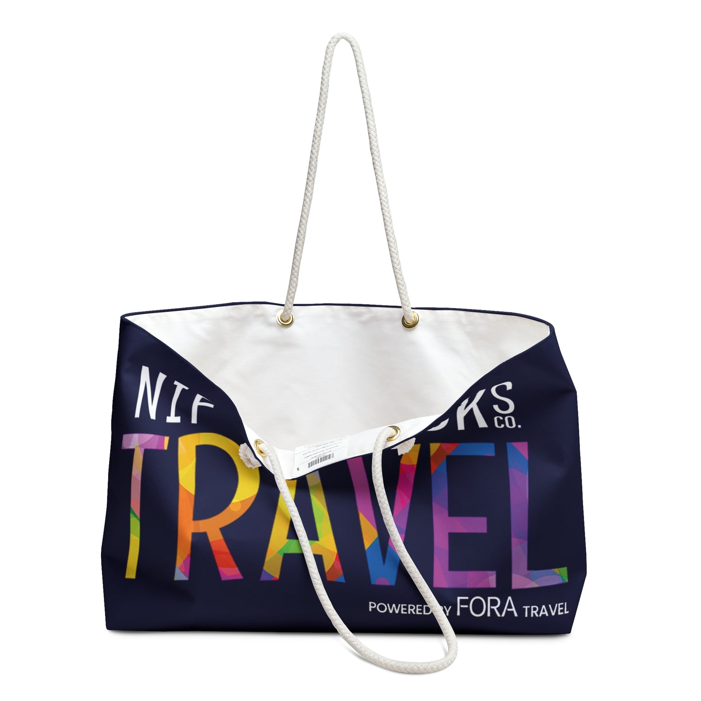 Nifty Ducks Co Travel Logo - Weekender Bag