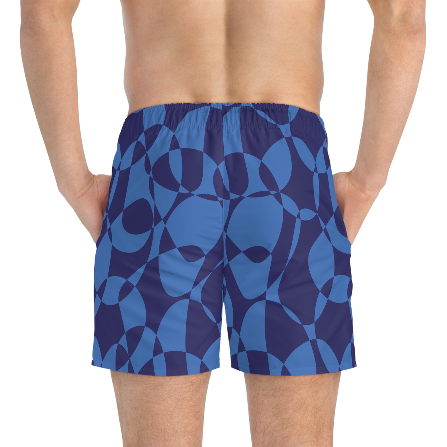 Sapphire Swirl - Azure - Swim Trunks