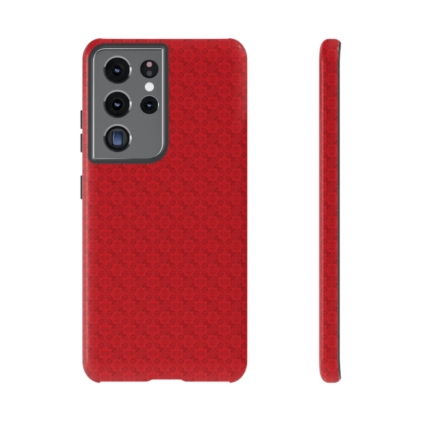 Vibrant Kaleidoscope - Red - Scarlet - Tough Cases