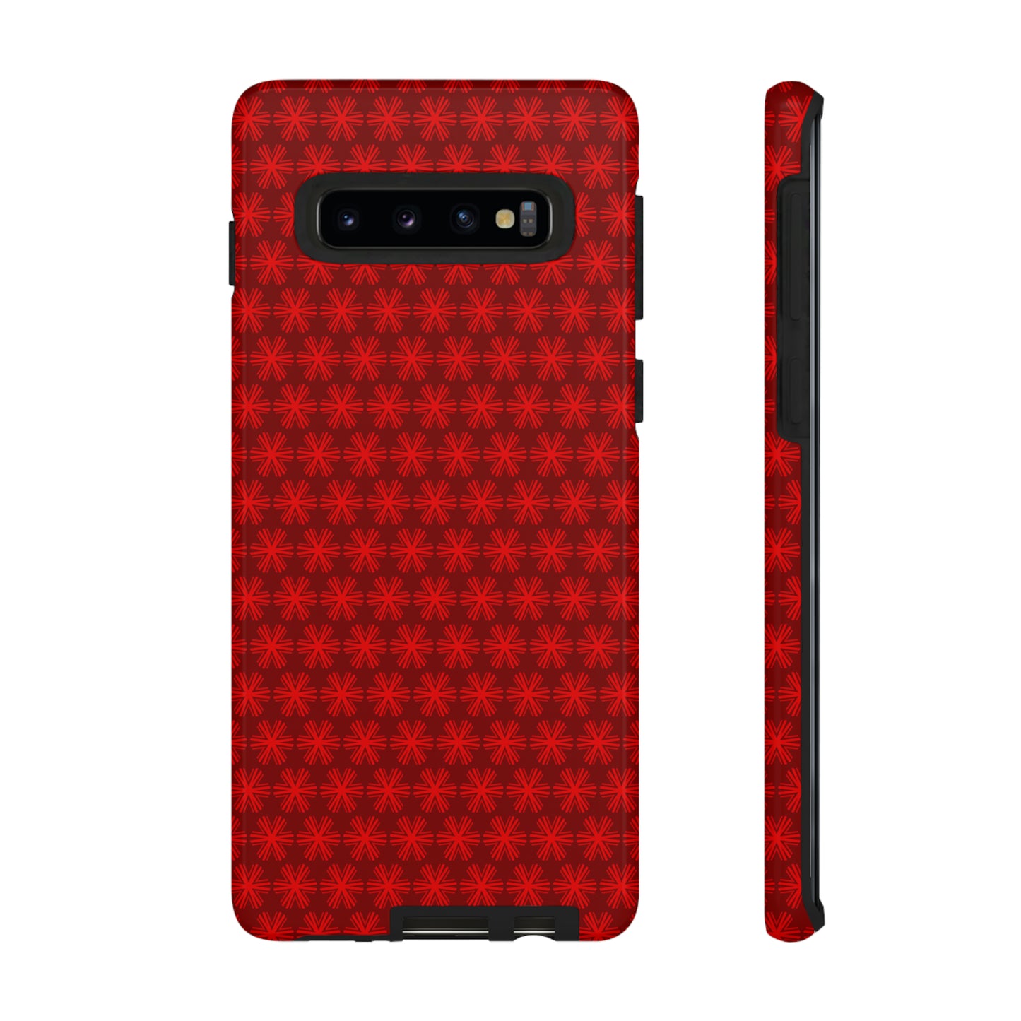 Red V Star Pattern - Tough Cases