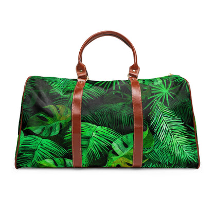 Dark tropical - Waterproof Travel Bag