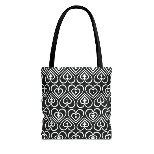 Ducks in the Deck - White - Black 000000 - Tote Bag