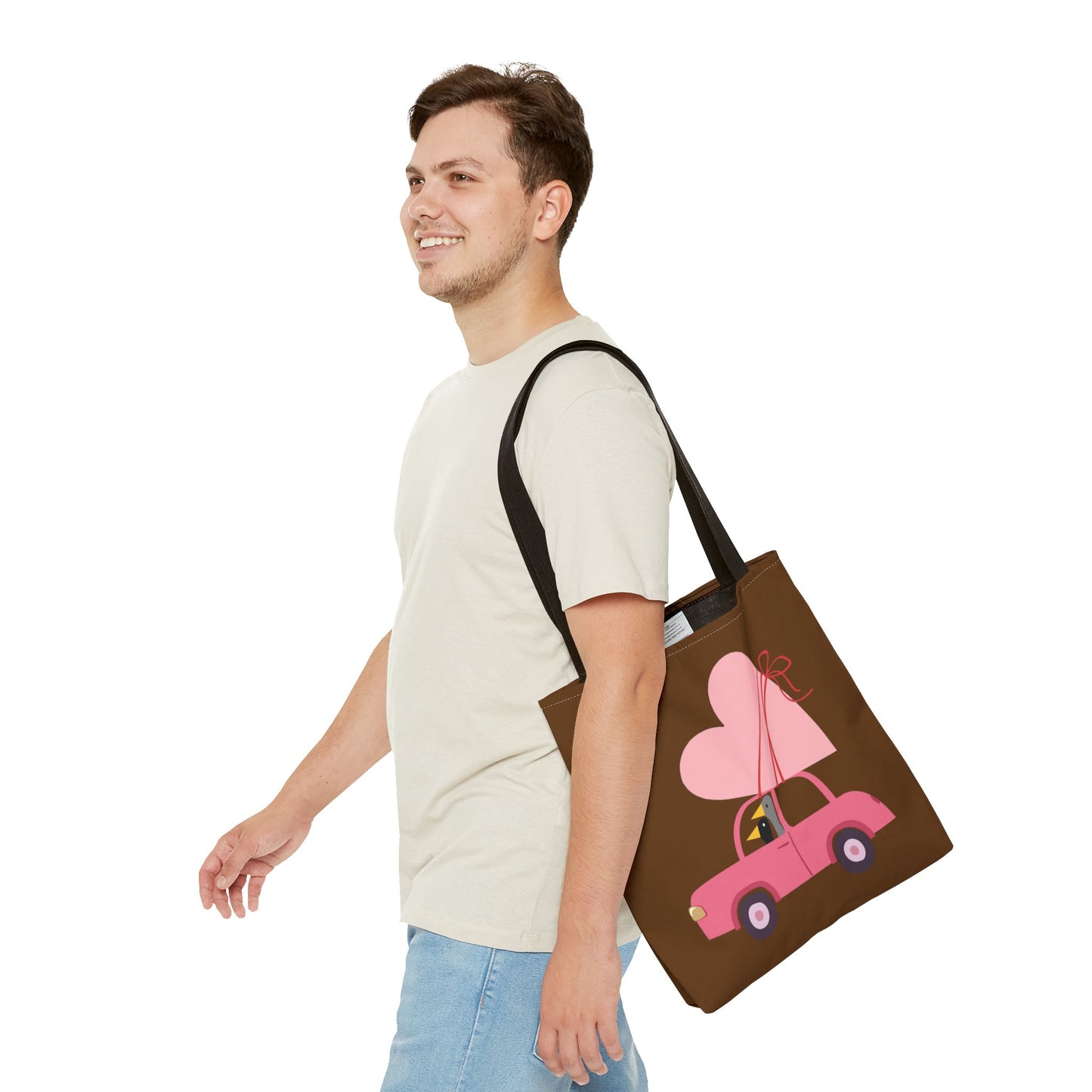 Ducks delivering a LOT of love - Pullman Brown 643b13 - Tote Bag