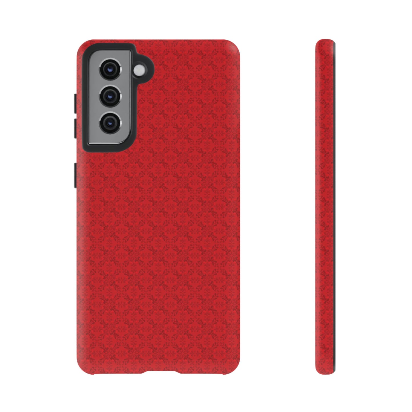 Vibrant Kaleidoscope - Red - Scarlet - Tough Cases