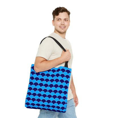 Blue Fans - Tote Bag