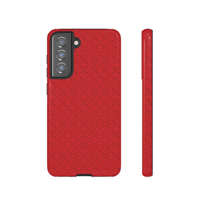 Vibrant Kaleidoscope - Red - Scarlet - Tough Cases