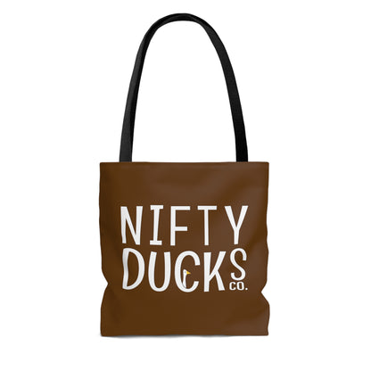 Nifty Ducks Co. Logo - Tote Bag