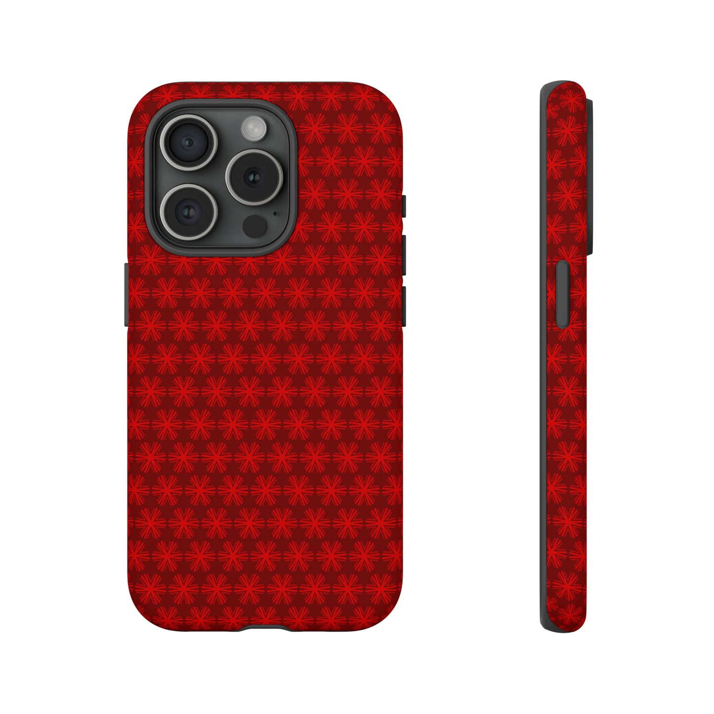 Red V Star Pattern - Tough Cases